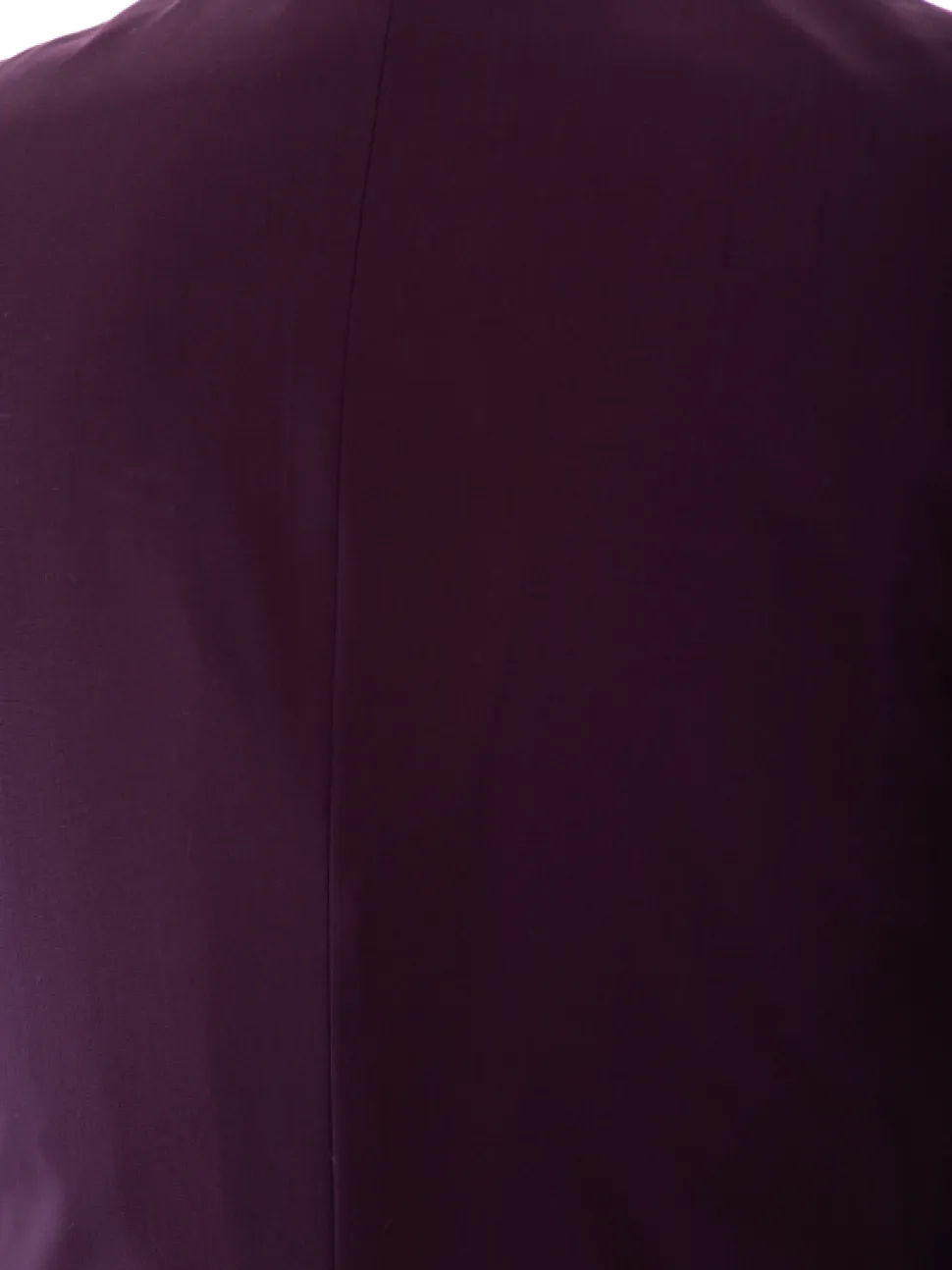 John Varvatos Half-Canvassed Burgundy Two Button 100% Wool Suit