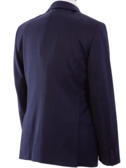 John Varvatos Half-Canvassed Navy Two Button Wool Blend Suit