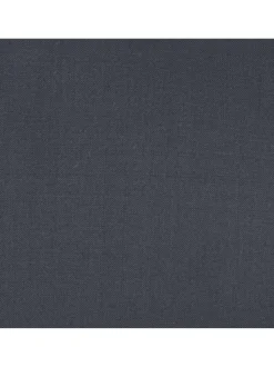 John Varvatos Mens Slim Fit Solid Black Wool Blend 2 Piece Suit