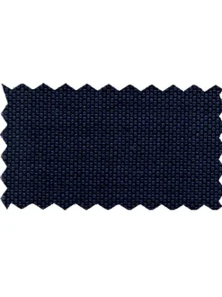 Label E Mens Slim Fit Navy Blue Birdseye 100% Wool 2 Piece Suit