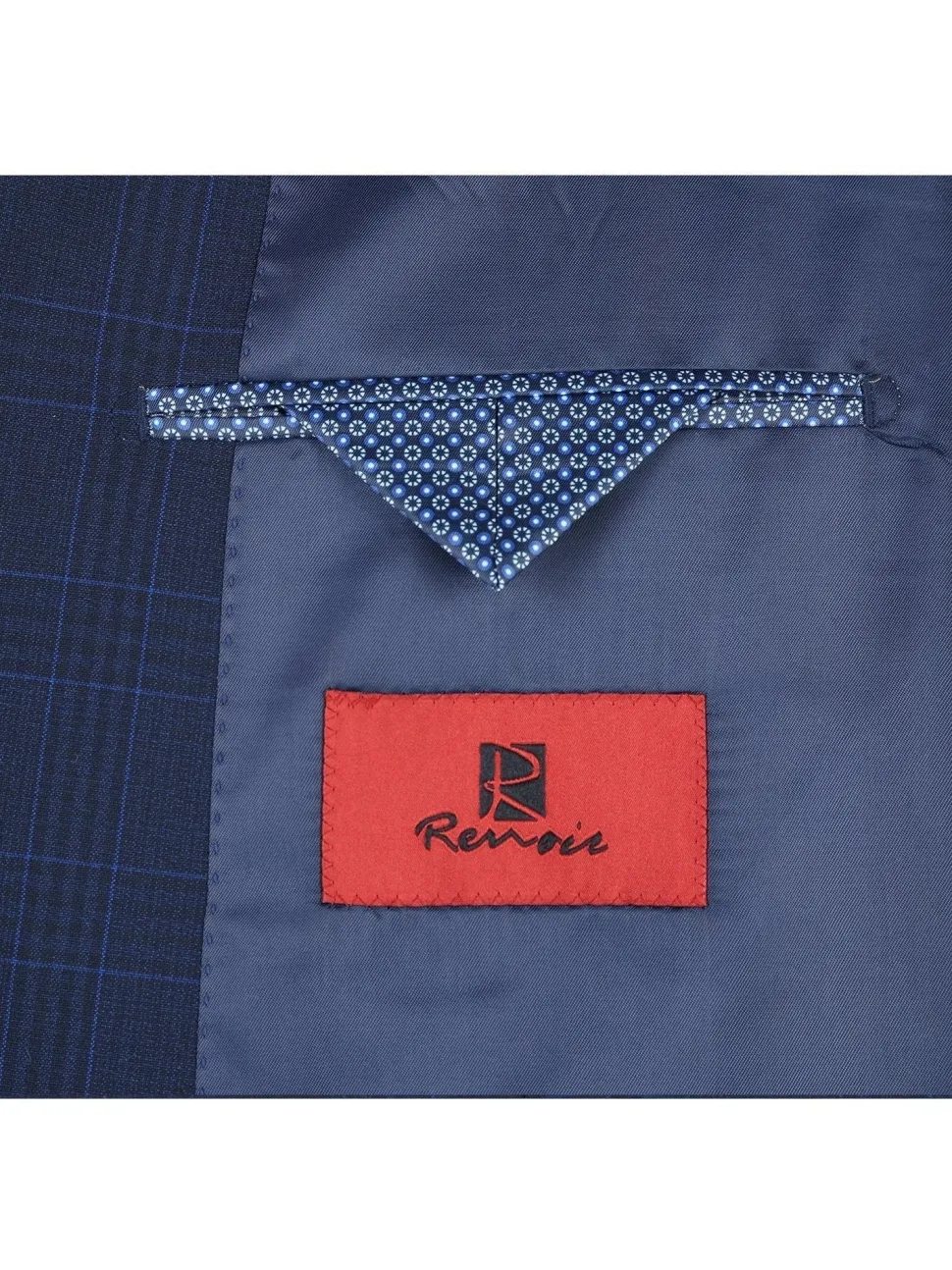 Men's Classic Fit Checked Suits