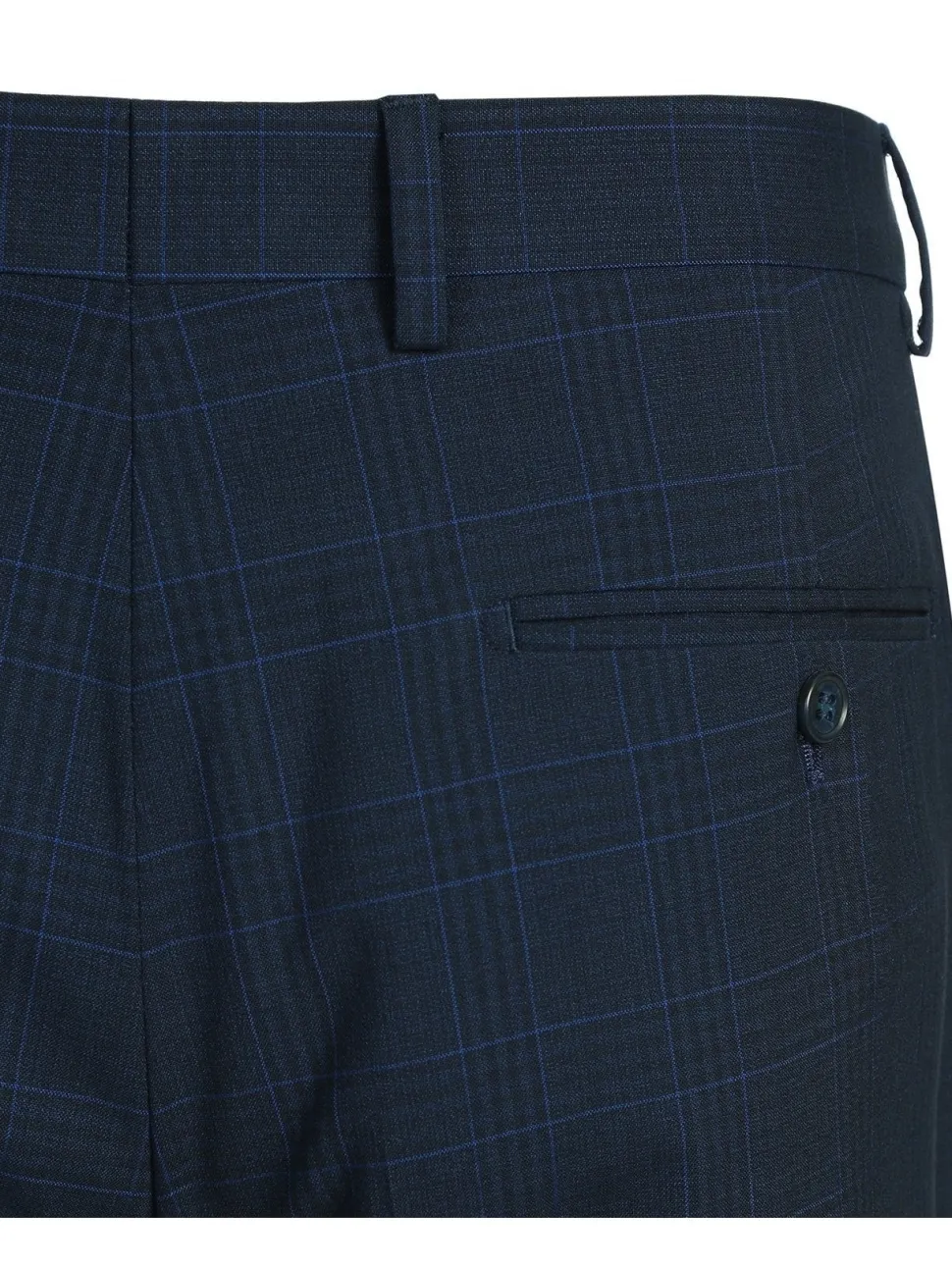 Men's Classic Fit Checked Suits