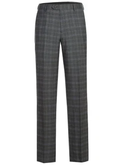 Men's Classic Fit Checked Suits