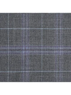 Men's Classic Fit Checked Suits