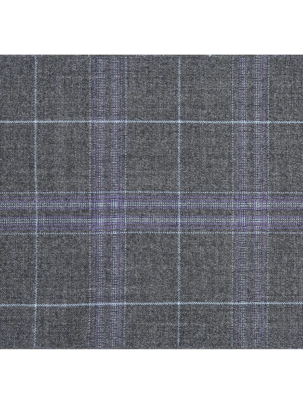 Men's Classic Fit Checked Suits
