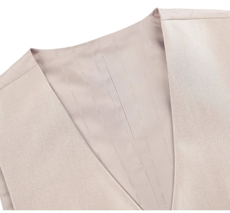 Men's Classic Fit Sharkskin Suit Vest