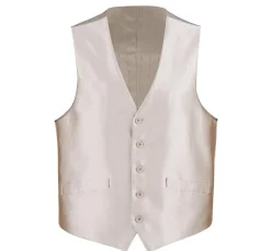 Men's Classic Fit Sharkskin Suit Vest