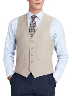 Men's Classic Fit Suit Separate Vest