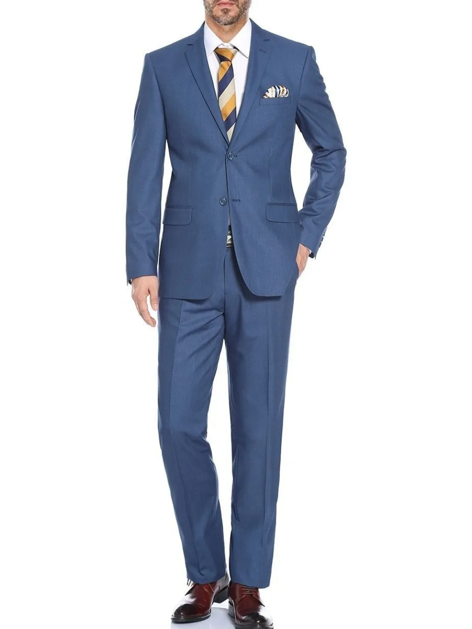 Men's 2-Piece Notch Lapel Suit