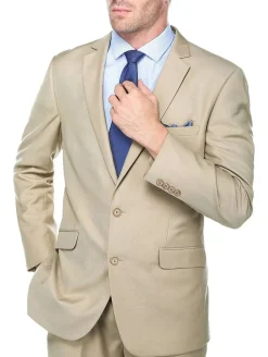 Men's 2-Piece Slim Fit Single Breasted Notch Lapel Suit