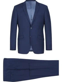 Men's 2-Piece Slim Fit Single Breasted Notch Lapel Suit