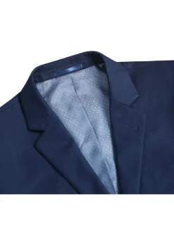 Men's 2-Piece Slim Fit Single Breasted Notch Lapel Suit
