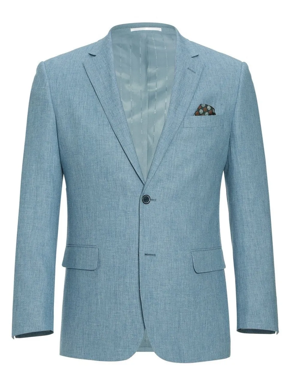 Men's 2-Piece Slim Fit Single Breasted Notch Lapel Suit