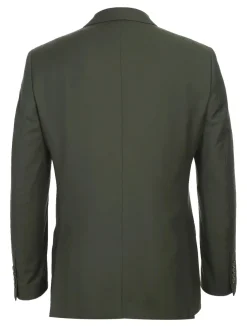 Men's Raphael Slim Fit Olive Green Two Button 2 Piece Formal Suit