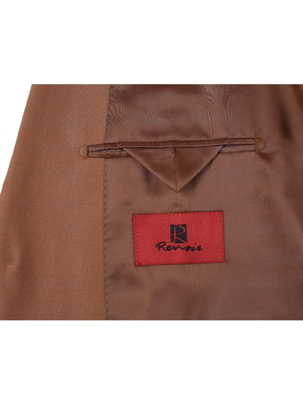 Men's Raphael Slim Fit Rust Two Button 2 Piece Formal Suit