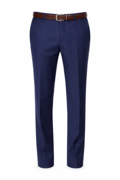 Mens Raphael Slim Fit Solid Blue 2 Button 2 Piece Suit Jacket & Pants