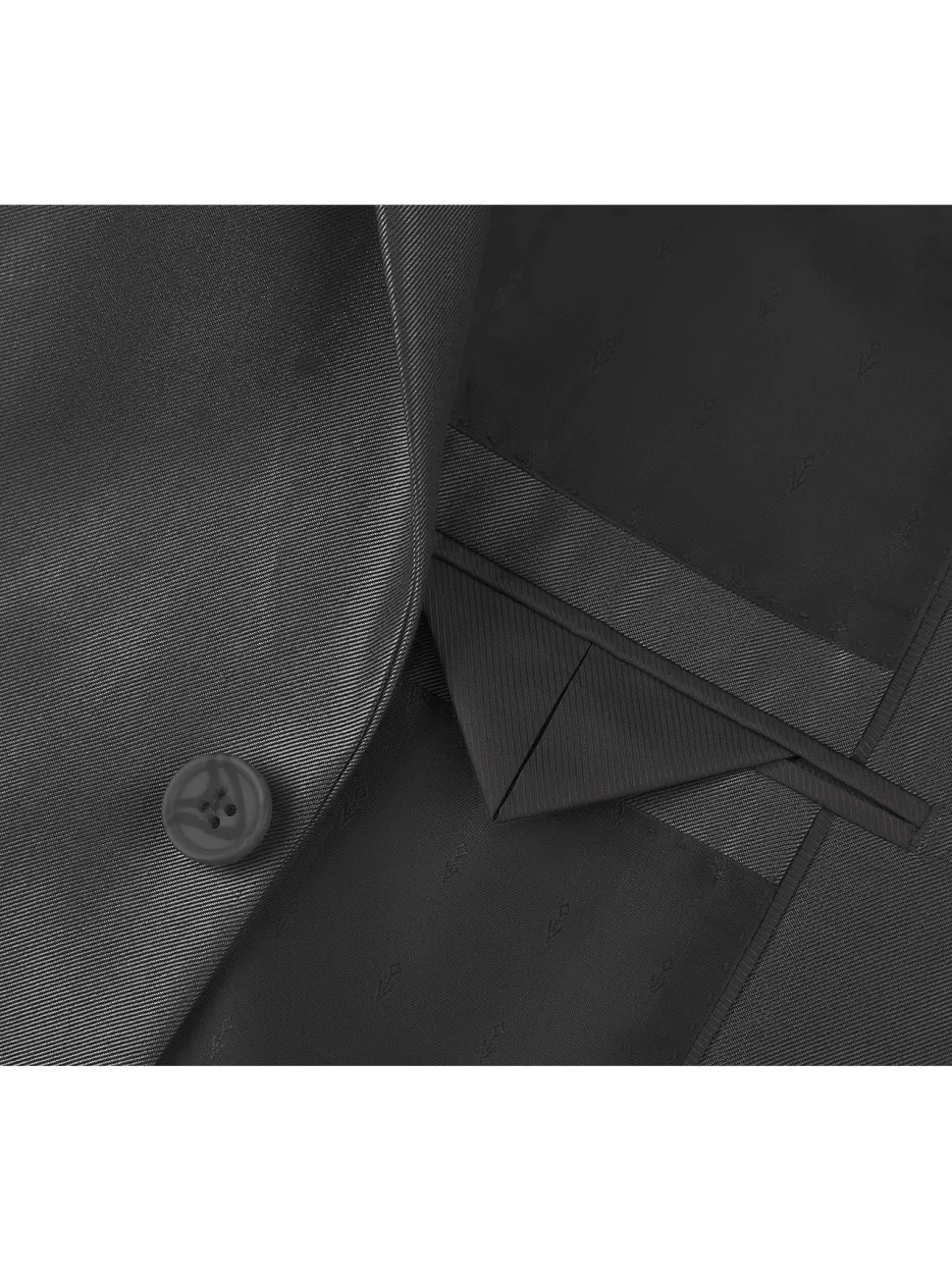 Men's Sharkskin Italian Styled Two Piece Suit
