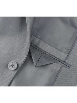 Men's Sharkskin Italian Styled Two Piece Suit