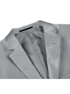Men's Sharkskin Italian Styled Two Piece Suit