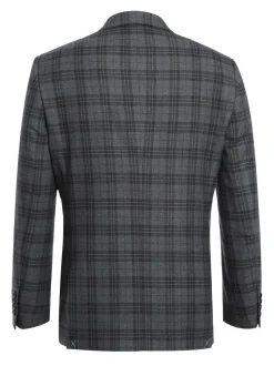 Men's Slim Fit Checked Suits