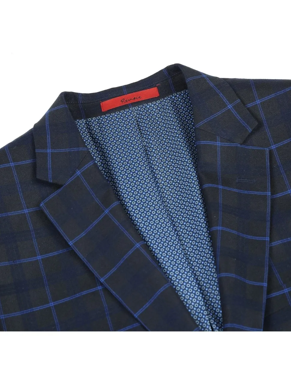 Men's Slim Fit Checked Suits