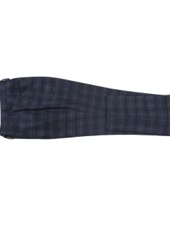 Men's Slim Fit Checked Suits