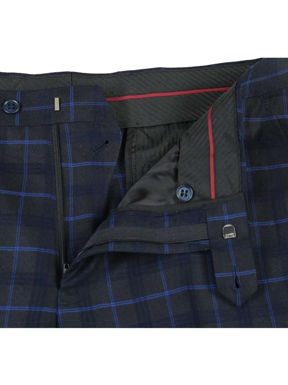 Men's Slim Fit Checked Suits