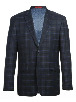 Men's Slim Fit Checked Suits