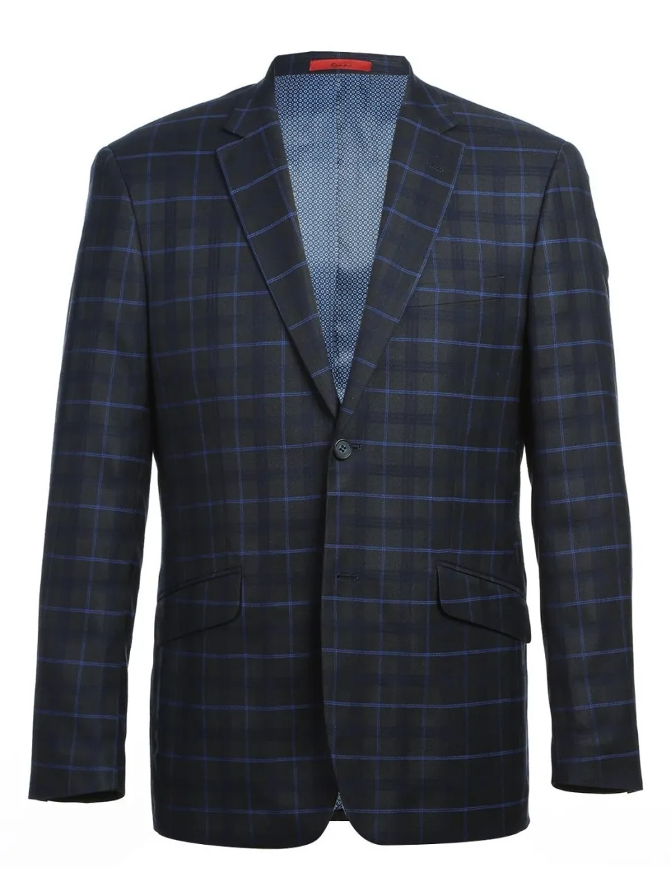 Men's Slim Fit Checked Suits