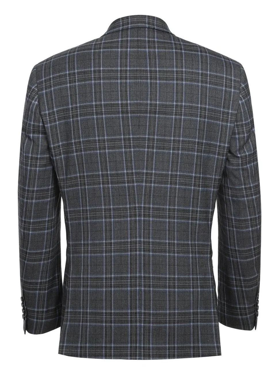 Men's Slim Fit Checked Suits
