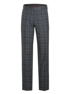 Men's Slim Fit Checked Suits