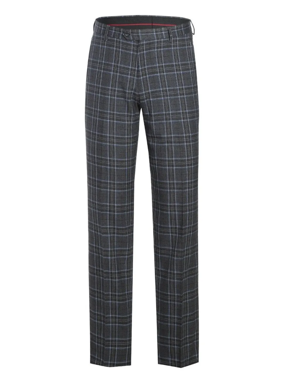 Men's Slim Fit Checked Suits