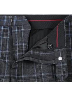 Men's Slim Fit Checked Suits