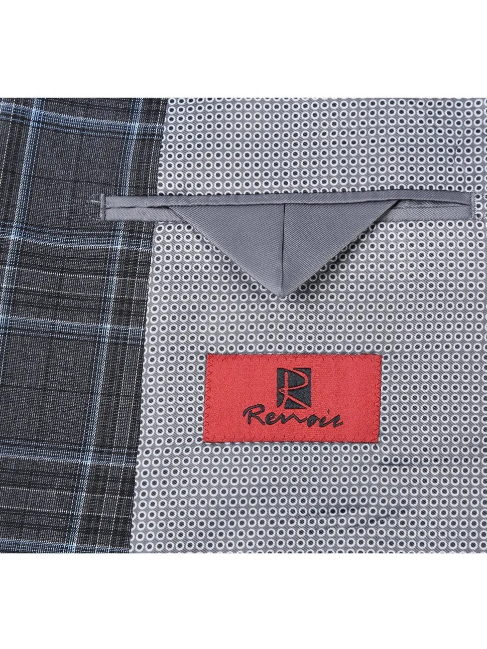 Men's Slim Fit Checked Suits