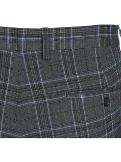 Men's Slim Fit Checked Suits