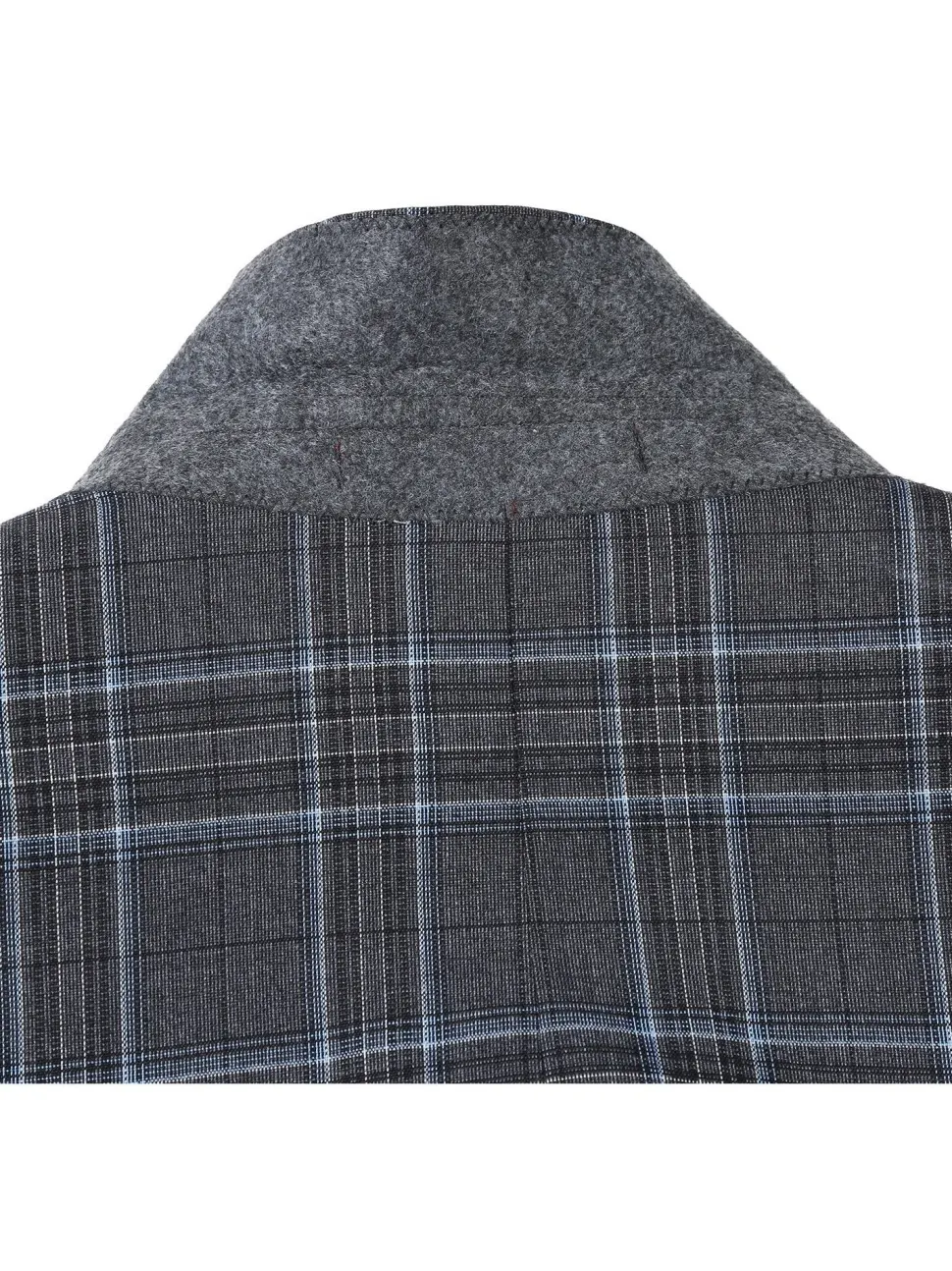 Men's Slim Fit Checked Suits