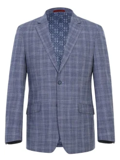 Men's Slim Fit Checked Suits