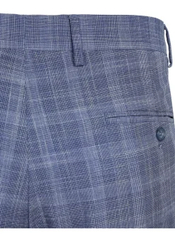 Men's Slim Fit Checked Suits