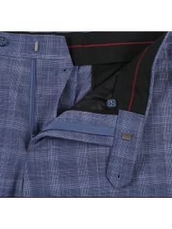 Men's Slim Fit Checked Suits