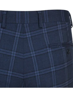 Men's Slim Fit Checked Suits