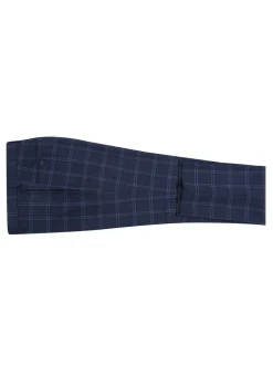 Men's Slim Fit Checked Suits