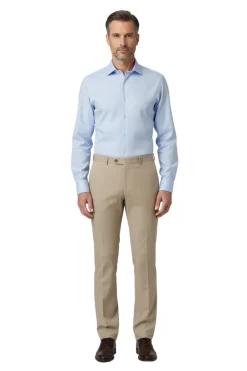 Men's Slim Fit Flat Front Suit Separate Pants