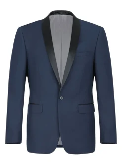 Men's Slim Fit 2-Piece Shawl Lapel Tuxedo Suit