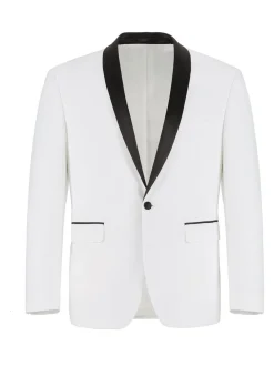 Men's Slim Fit 2-Piece Shawl Lapel Tuxedo Suit