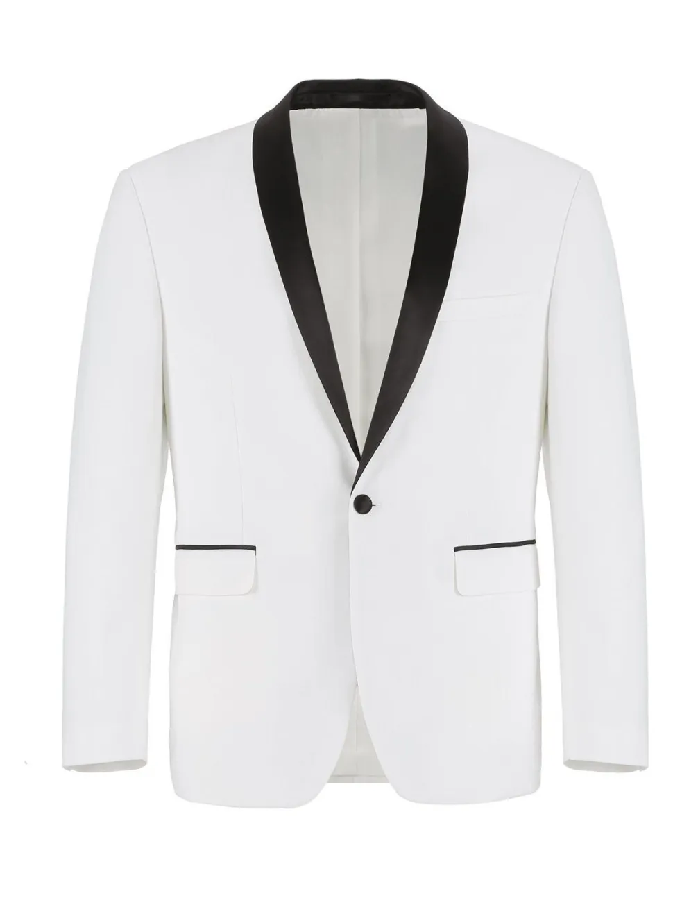 Men's Slim Fit 2-Piece Shawl Lapel Tuxedo Suit
