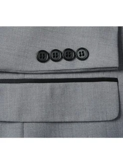 Men's Slim Fit 2-Piece Shawl Lapel Tuxedo Suit