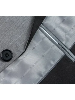 Men's Slim Fit 2-Piece Shawl Lapel Tuxedo Suit