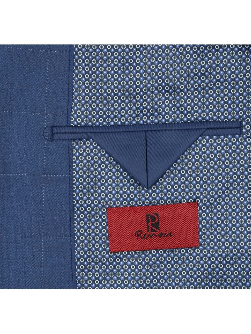 Men's Slim Fit 2-Piece Single Breasted Check Suit