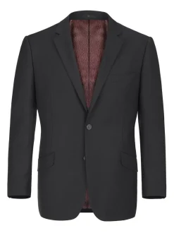 Men's Slim Fit Solid Stretch 2-Piece Suit