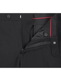 Men's Slim Fit Solid Stretch 2-Piece Suit